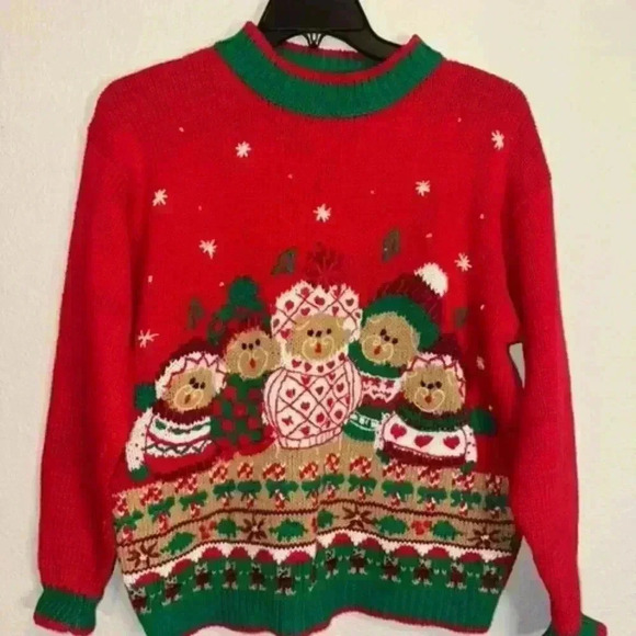 Vintage Holiday Sweater -‎ Hasting and Smith - Picture 1 of 4